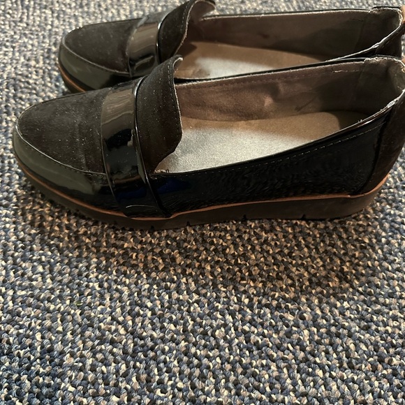 Black Patent Leather Loafers - Picture 2 of 6